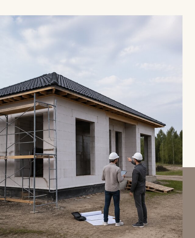 Проектирование одноэтажных домов из газобетона в Тюмени